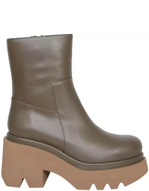 Paloma Barceló Leonor Round Toe Ankle Boot