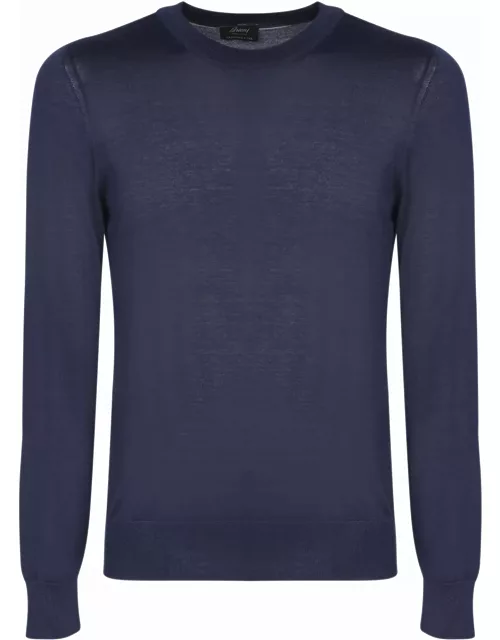 Brioni Cashmere Blue Sweater
