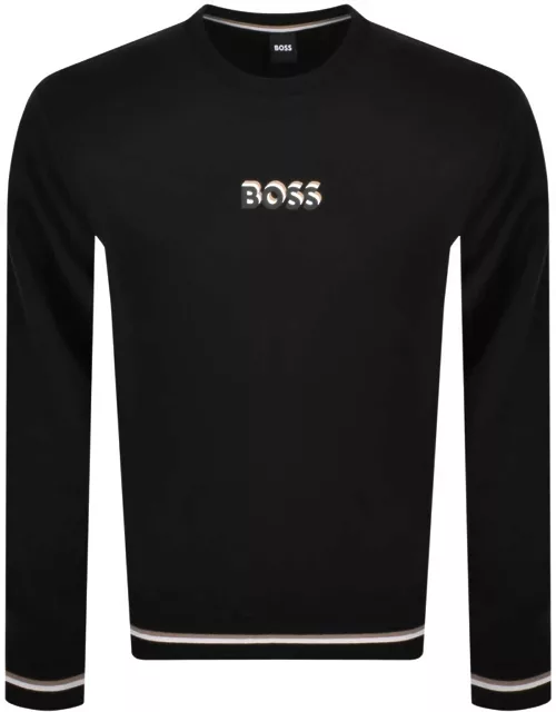 BOSS Lounge Iconic Sweatshirt Black