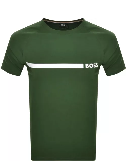BOSS Slim Fit T Shirt Green