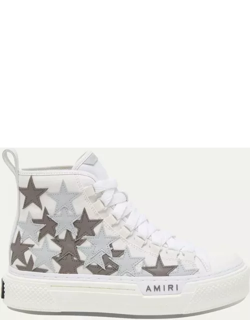 Stars High-Top Canvas Sneaker