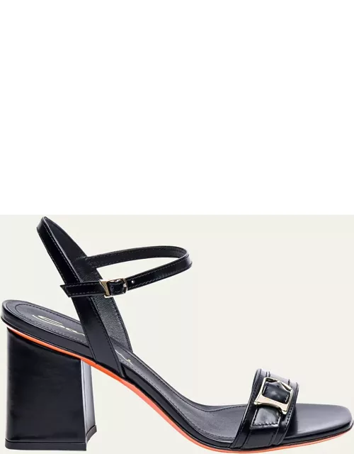 Calypso Leather Ankle-Strap Sandal