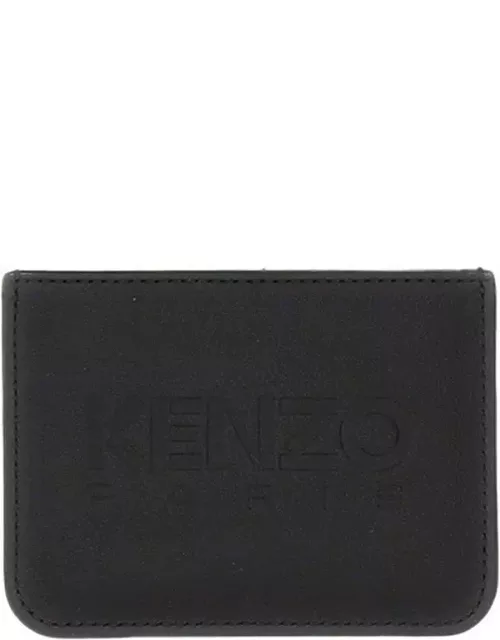 Kenzo Logo Embossed Card Holder