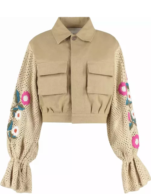 Tu Lizé Embroidered Cotton Jacket