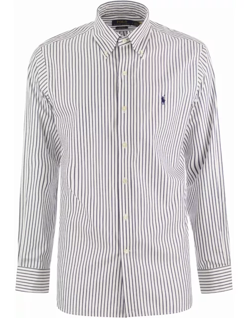 Polo Ralph Lauren Custom-fit Striped Cotton Shirt