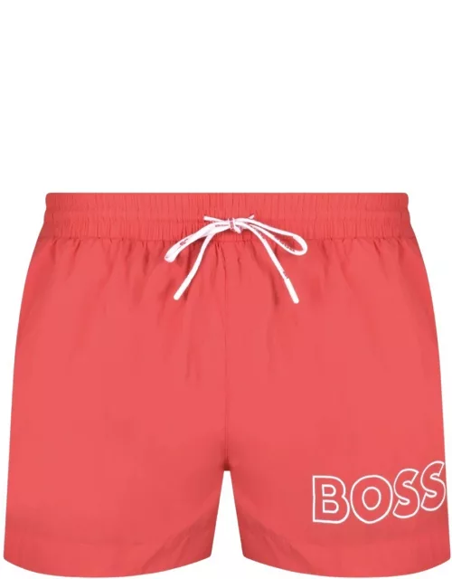 BOSS Mooneye Swim Shorts Red