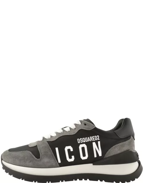 DSQUARED2 Running Trainers Black