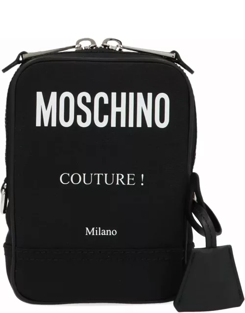 Moschino label Crossbody Bag