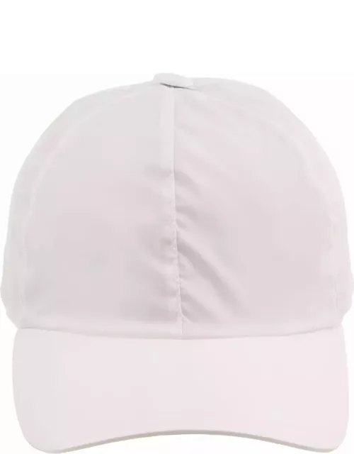Fedeli White Nylon Baseball Hat