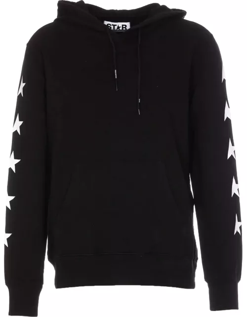 Golden Goose Alighiero Hoodie With Stars Collection