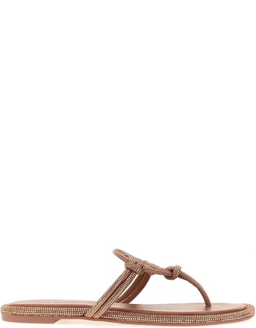 Tory Burch miller Knotted Pave Sandal