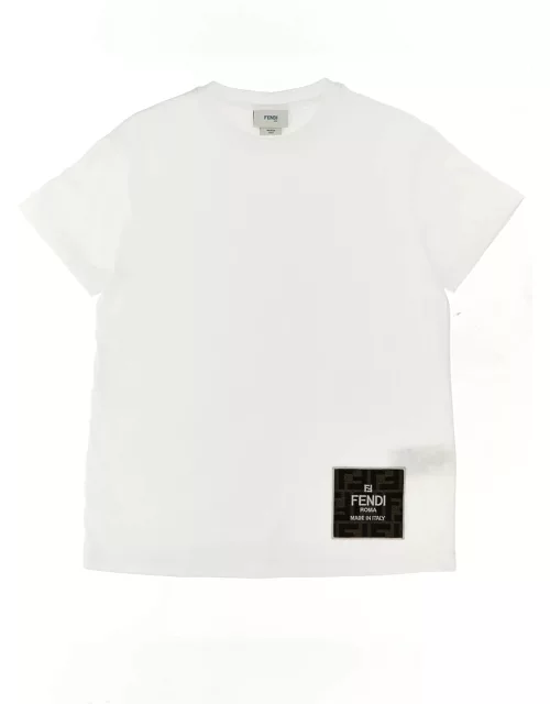 Fendi Logo Patch T-shirt