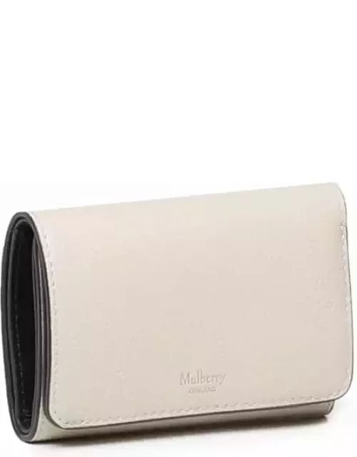 Mulberry Continental Trifold Wallet In Cowskin