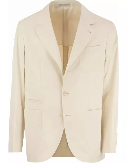 Brunello Cucinelli Deconstructed Jacket With Patch Pocket