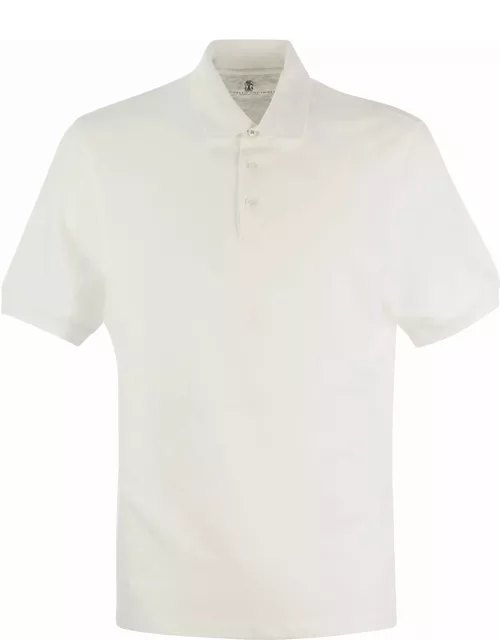 Brunello Cucinelli Cotton Jersey Polo Shirt
