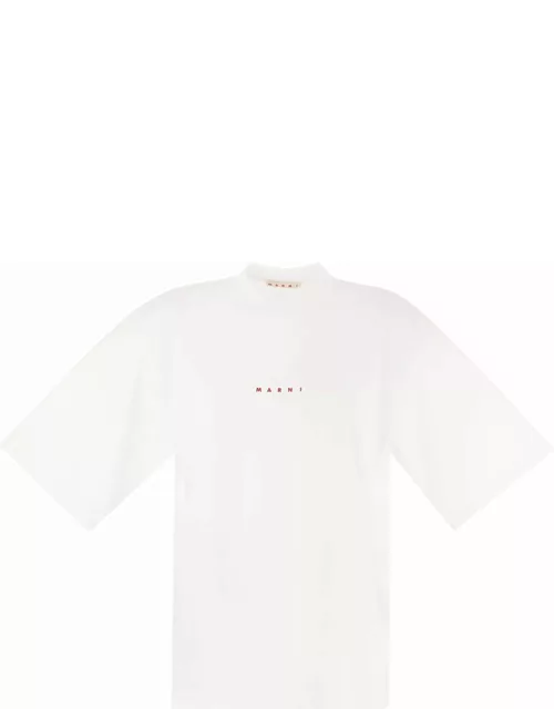 Marni Cotton T-shirt With Logo