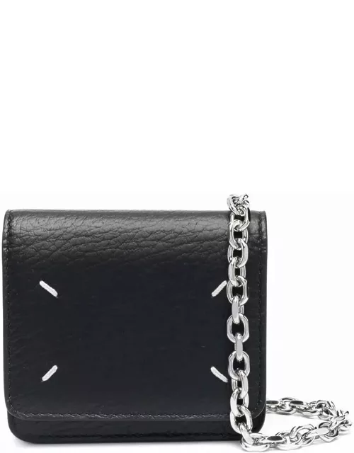 Maison Margiela Small Wallet With Chain Shoulder Strap
