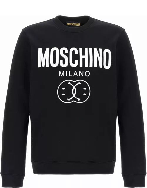 Moschino double Smile Sweatshirt