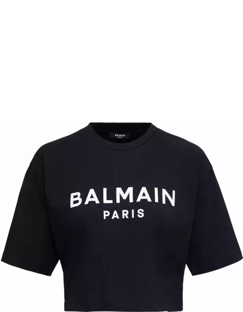 Balmain Cotton Crew-neck T-shirt