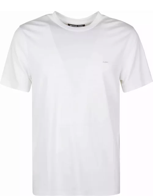 Michael Kors Logo Embroidered Crewneck T-shirt
