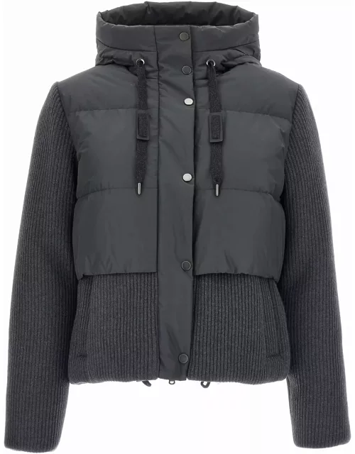 Brunello Cucinelli Two-material Down Jacket