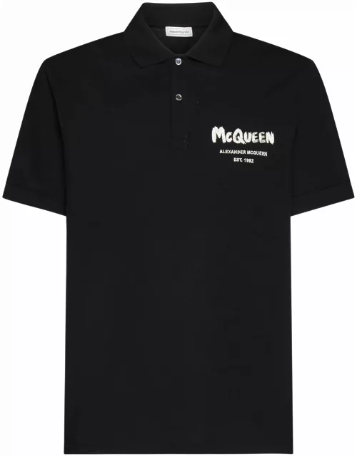 Alexander McQueen Cotton Polo Shirt