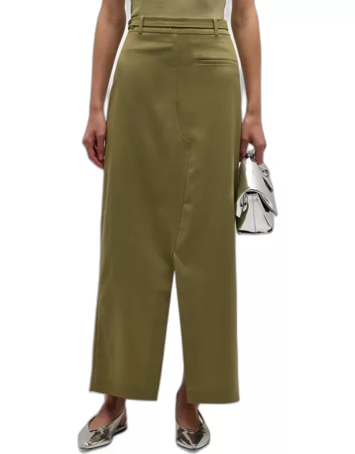 Reimagined Tailored Maxi Skirt