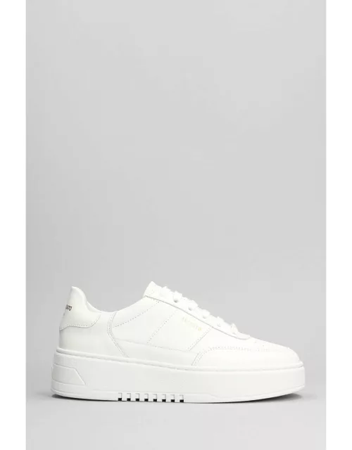 Axel Arigato Orbit Vintage Sneakers In White Leather