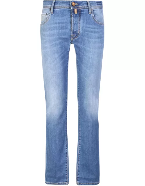 Jacob Cohen Slim-cut Blue Jean