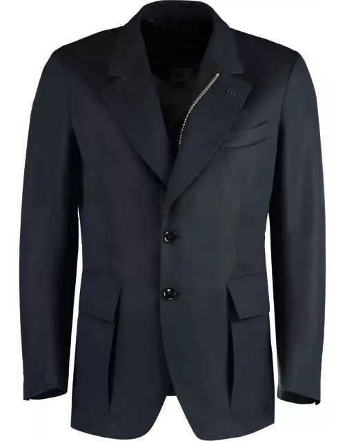 Tom Ford Cotton Blend Single-breast Jacket