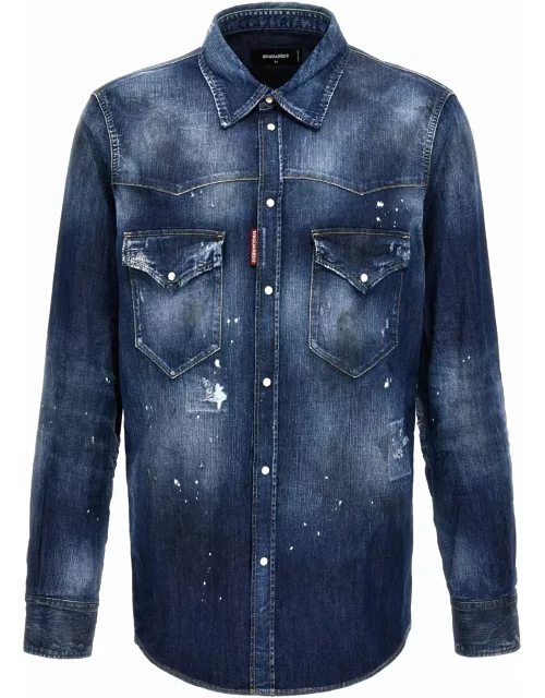 Dsquared2 fashion Western Shirt