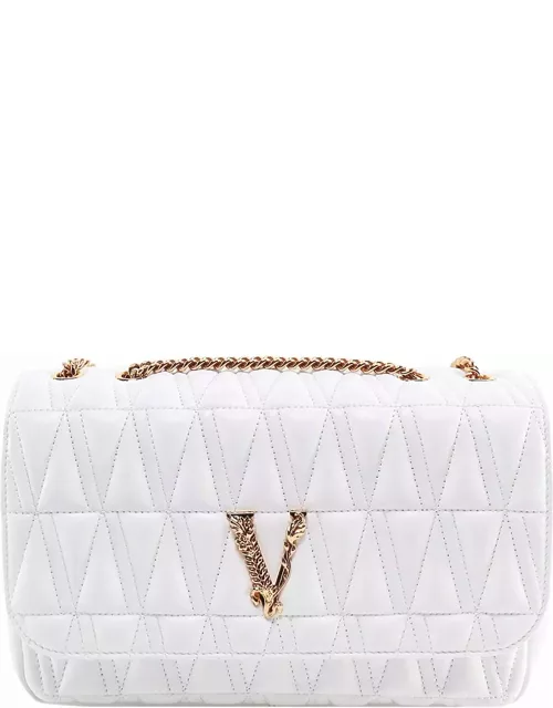 Versace Quilted Nappa Crossbody Bag