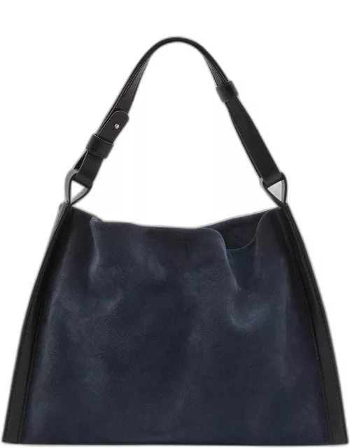 Minetta Calf Leather Shoulder Bag
