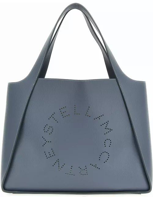 Stella McCartney Logo Grainy Alter Mat Tote Bag