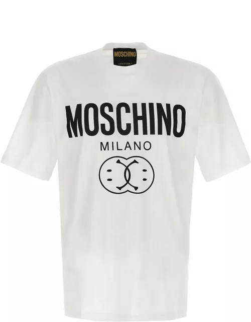 Moschino double Smile T-shirt