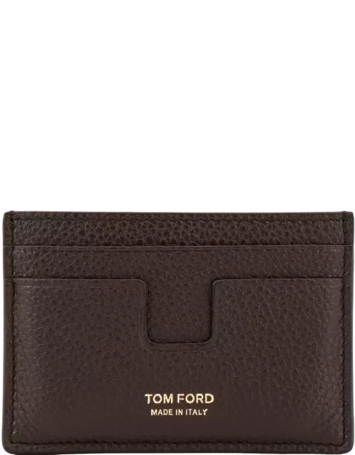 Tom Ford Logo Print Card Holder