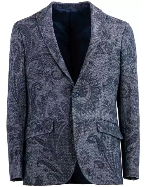 Etro Paisley jacquard jacket