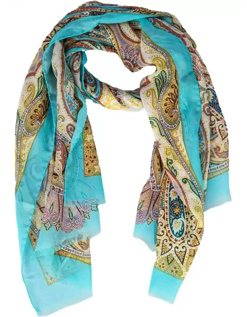 Etro Silk paisley scarf