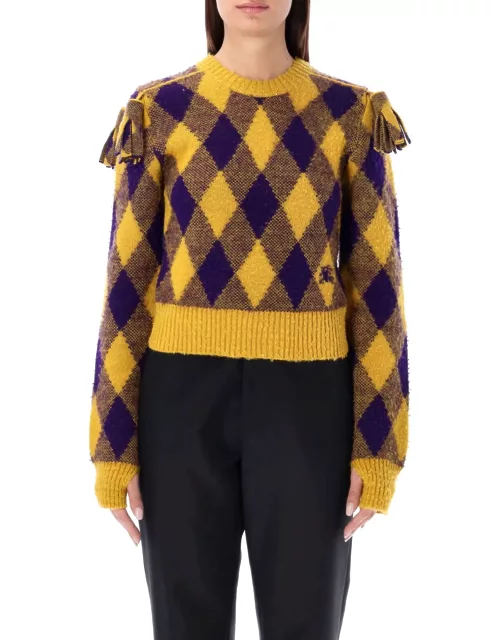 Burberry London Argyle Wool Sweater