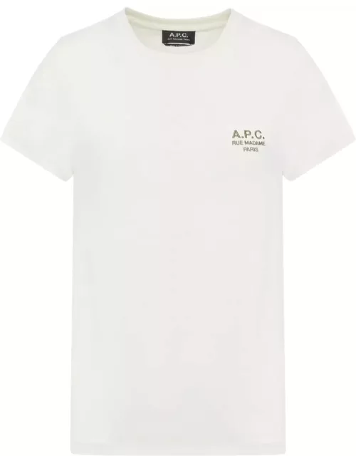 A.P.C. Denise Logo Cotton T-shirt