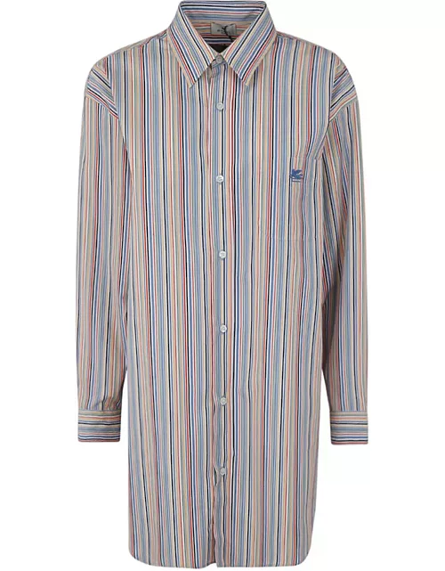 Etro Boyfit Striped Shirt