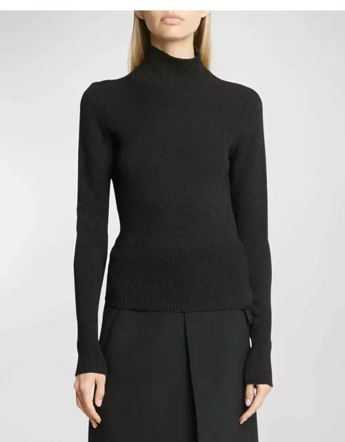 Claude Open-Back Ribbed Sweater