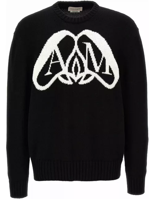 Alexander McQueen logo Seal Sweater