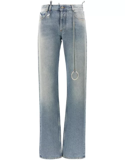The Attico Belted Jean
