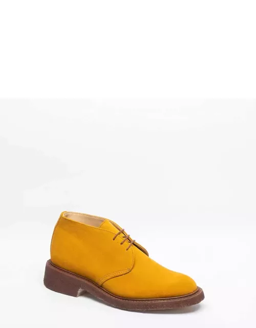 Tricker's Winston Suede Ankle Boot Curry Suede Crepe Sole