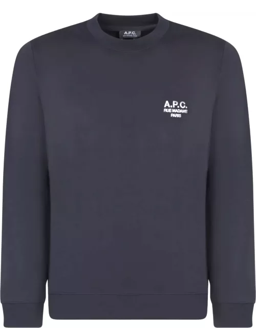 A.P.C. Rider Logo Cotton Sweatshirt