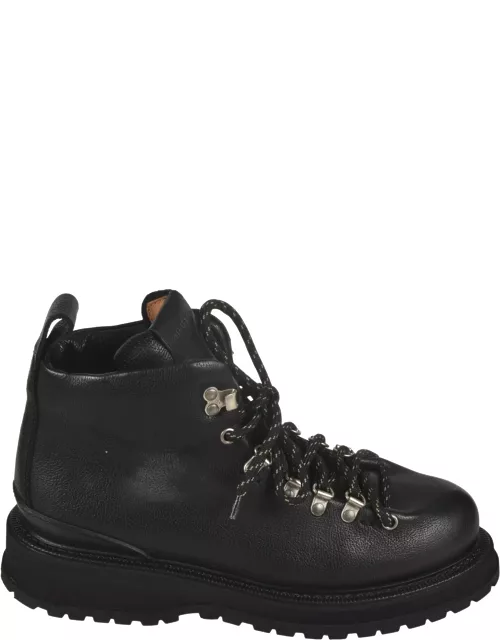Buttero Lace-up Fitted Boot