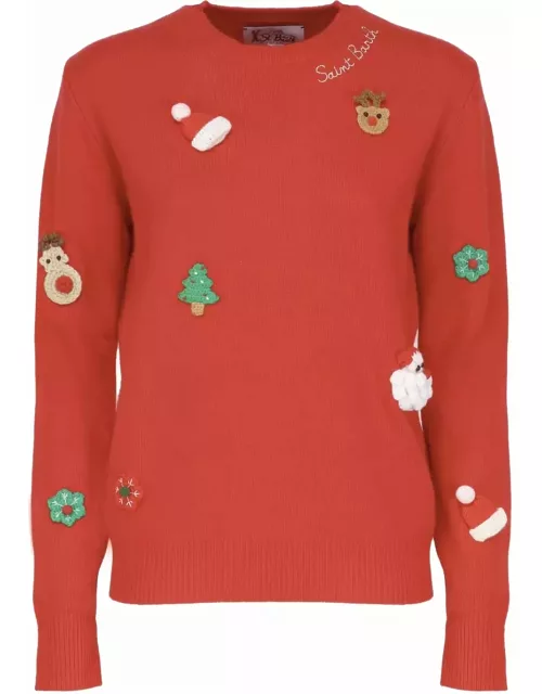 MC2 Saint Barth Wool Blend Christmas Sweater