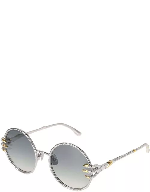 Sunglasses THE CLAW & THE MOON WHITE GOLD