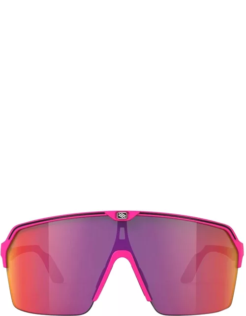 Sunglasses SPINSHIELD AIR PINK FLUO/BLACK M.